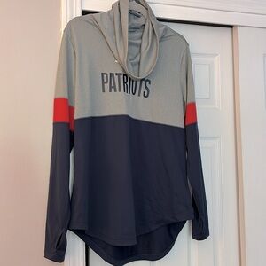 Women’s NFL team apparel Nike Dri-FIT Gray/blue Hoodie!